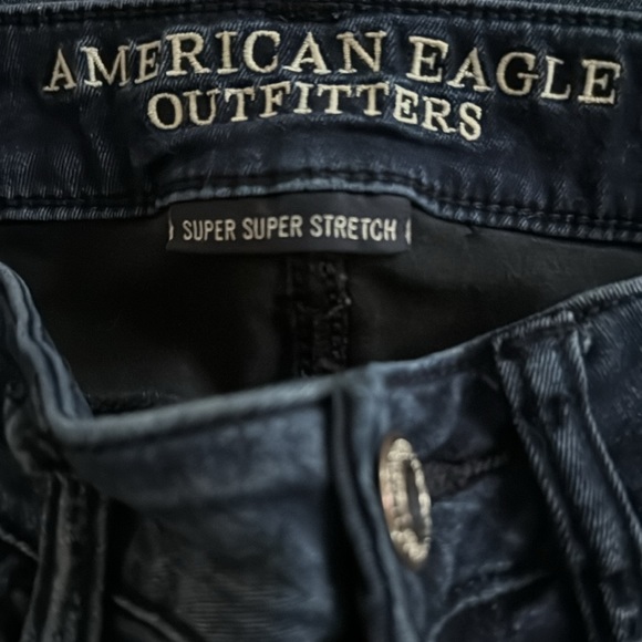 American Eagle super super stretch jegging -dark blue - size 2 Regular - Picture 9 of 9